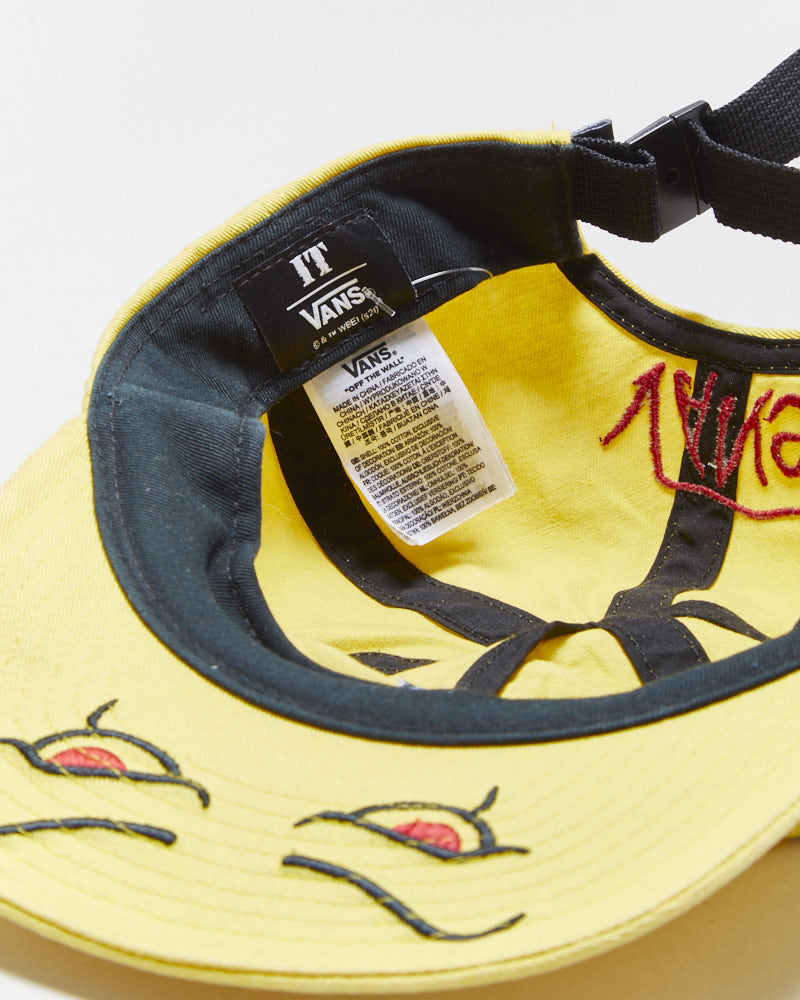 Vans House Of Terror x IT Pennywise Canvas Flat Brim Baseball Cap - OS