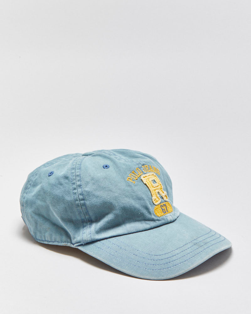 Vintage Y2K 00s Polo Jeans Ralph Lauren Canvas Denim Baseball Cap - OS