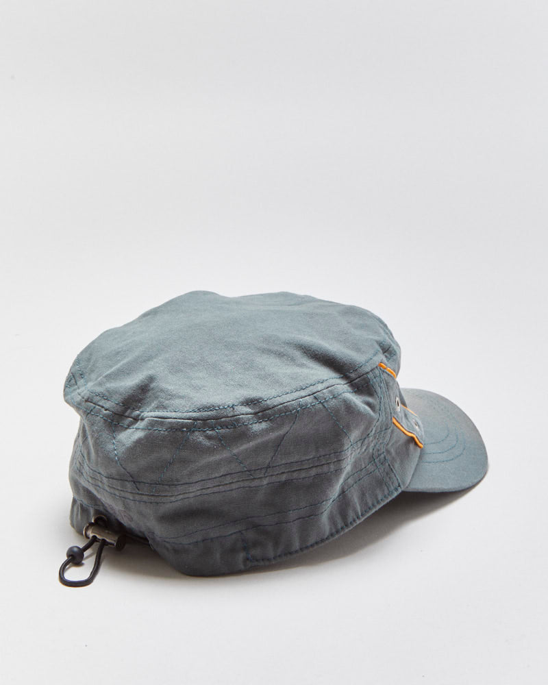 Vintage Jeep Khaki Embroidered Adjustable Canvas Army Cap - OS