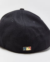 Vintage New Era 59Fifty N.Y Yankees MLB Wool Metallic Fitted Baseball Cap - 8