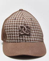 Vintage Y2K 00s DC Shoe Co. Monogram FlexFit Baseball Cap - S/M