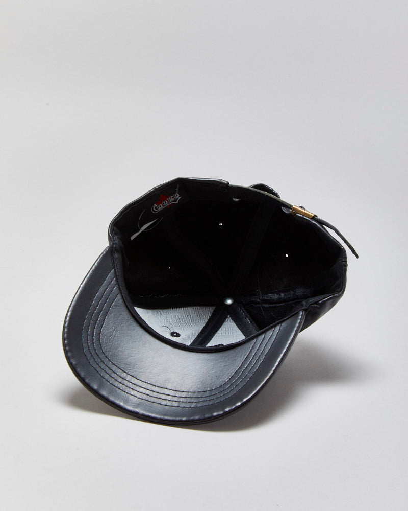 Vintage 1990s Snap-On Racing Leather Choko Made In USA Baseball Cap - OS