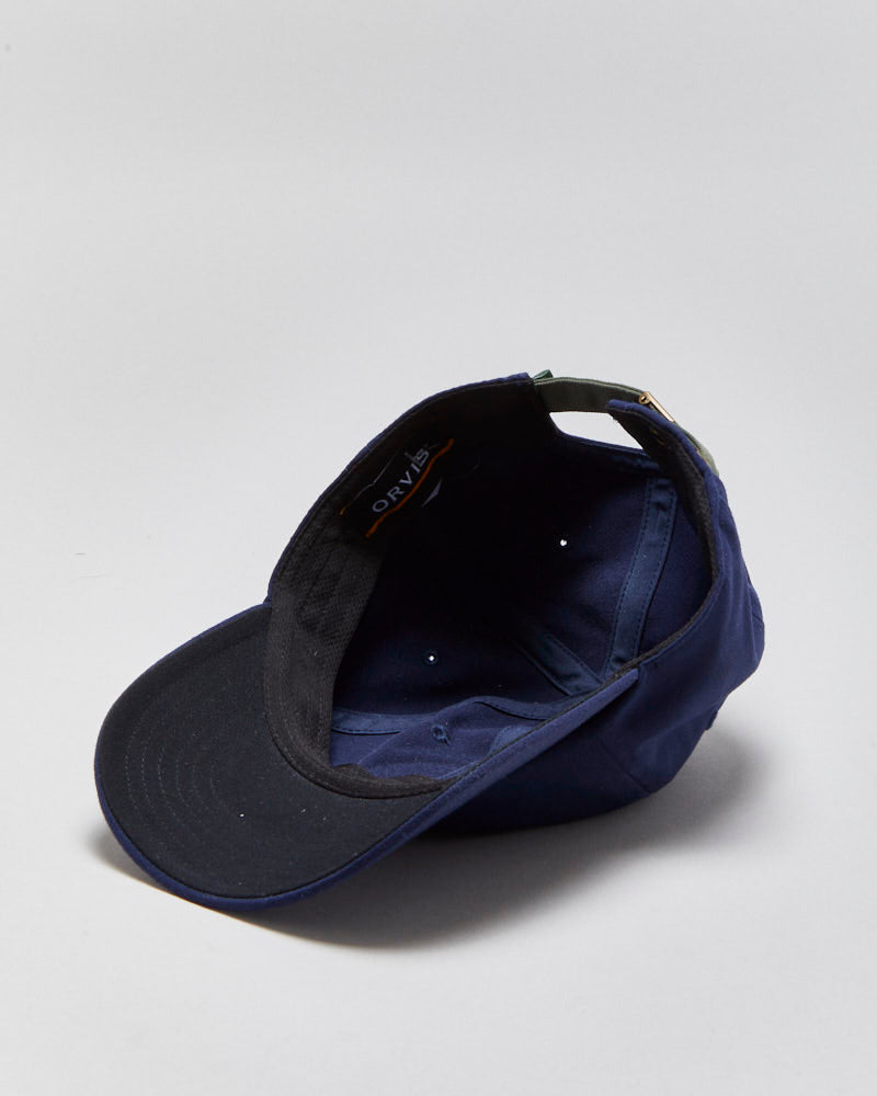 DS Vintage Orvis Navy Patch Canvas Baseball Cap - OS