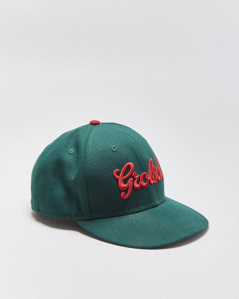 Vintage Y2K 00s New Era 9Fifty Grolsch Beer Curve Brim Snapback - M/L