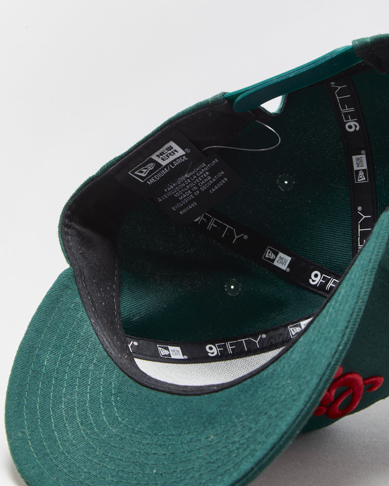 Vintage Y2K 00s New Era 9Fifty Grolsch Beer Curve Brim Snapback - M/L