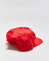 DS Vintage 1980s Budweiser King Of Beers Flat Brim Made In Canada Baseball Snapback - OS