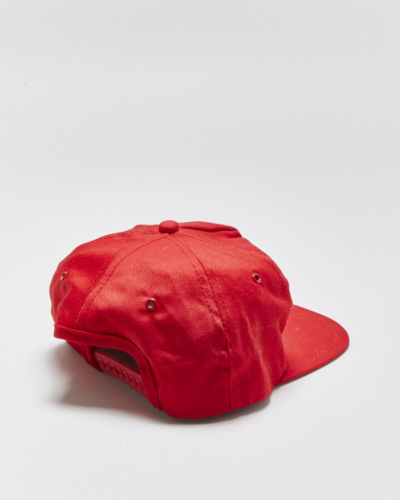 DS Vintage 1980s Budweiser King Of Beers Flat Brim Made In Canada Baseball Snapback - OS