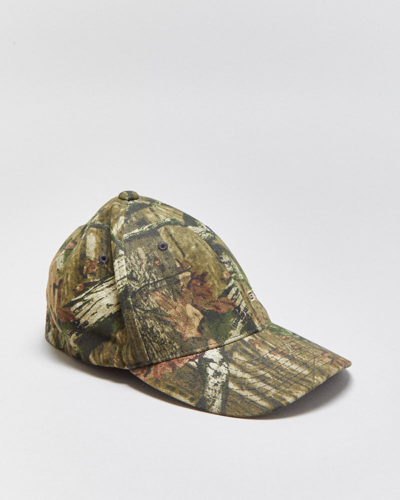 Vintage GMACK Realtree Breakup Camo FlexFit Baseball Cap - S/M