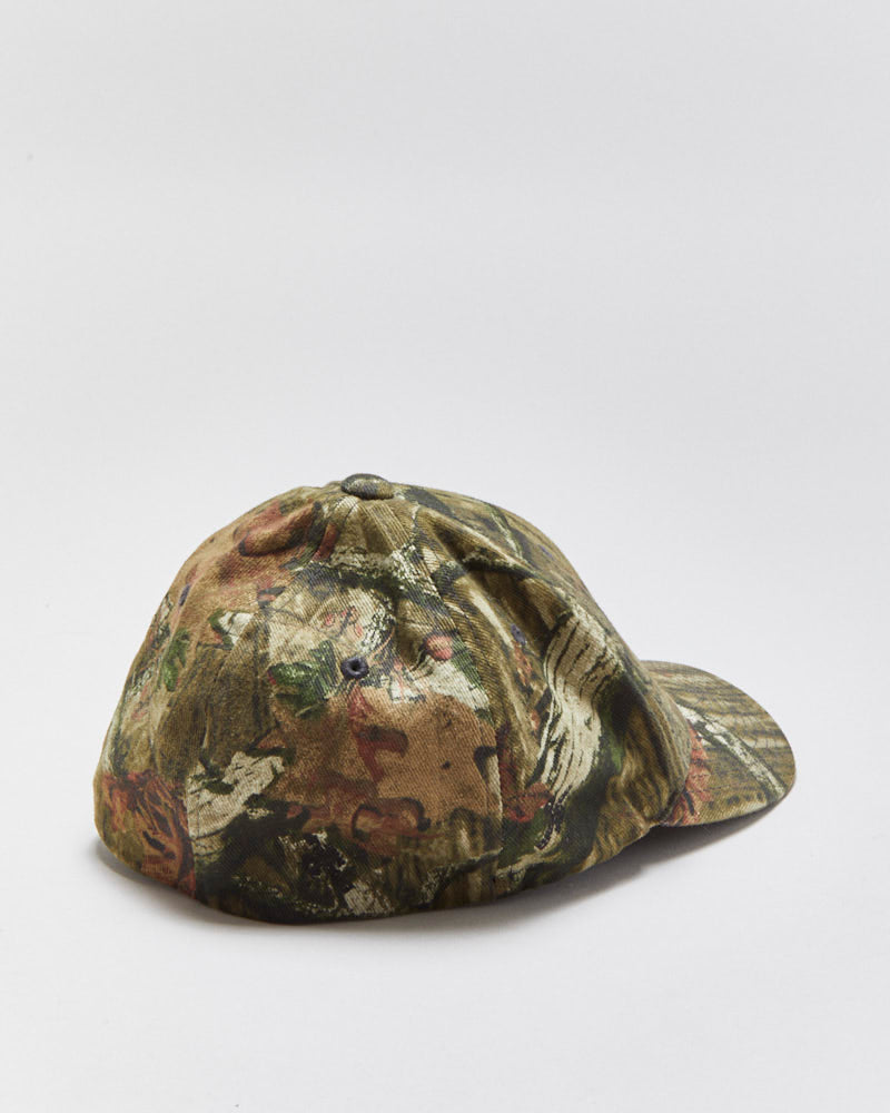 Vintage GMACK Realtree Breakup Camo FlexFit Baseball Cap - S/M