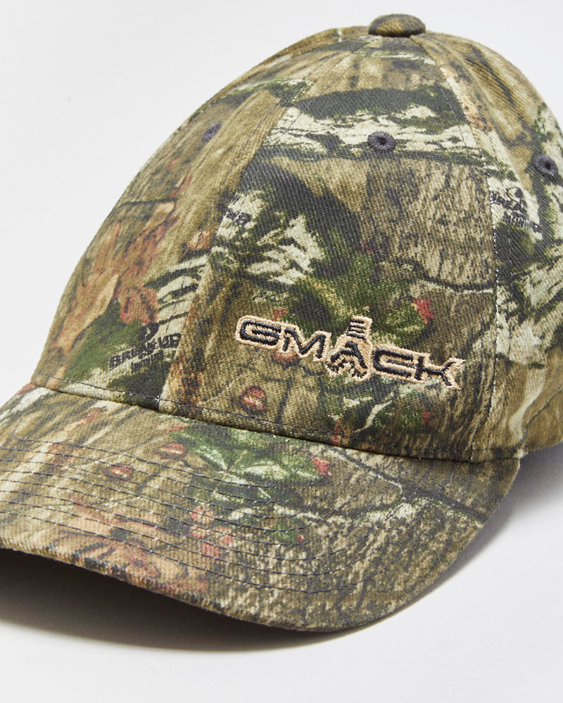Vintage GMACK Realtree Breakup Camo FlexFit Baseball Cap - S/M