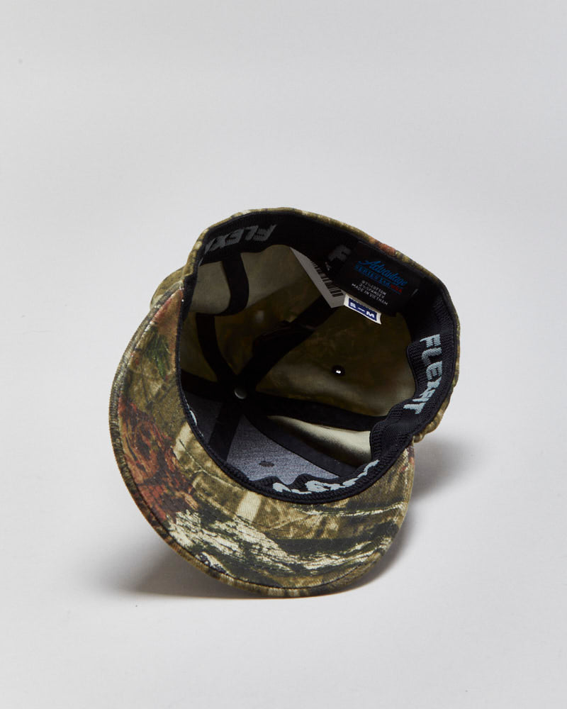 Vintage GMACK Realtree Breakup Camo FlexFit Baseball Cap - S/M