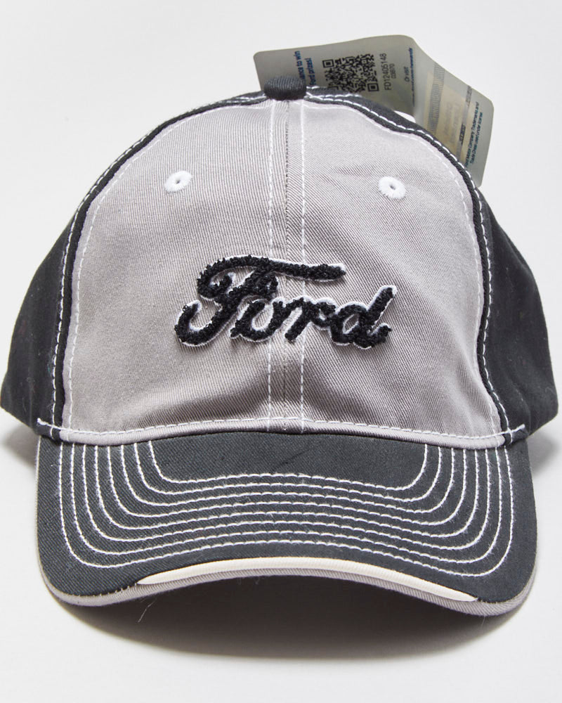 DS Vintage Ford Racing Contrast Stitch Embroidered Baseball Cap - OS