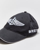 Vintage Breitling Watches Canvas Embroidered Baseball Cap - OS