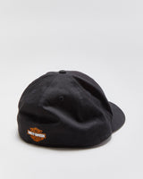 Vintage Harley Davidson New Era 59 Fifty Classic Badge Fitted Baseball Cap - 7 1/2