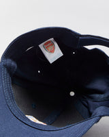 DS Vintage Arsenal FC Navy Canvas Velcro Football Baseball Cap - OS