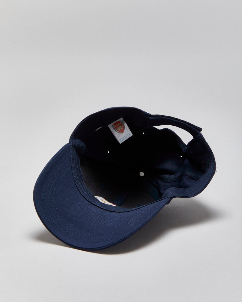 DS Vintage Arsenal FC Navy Canvas Velcro Football Baseball Cap - OS