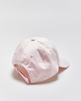 Vintage Y2K 00s Manchester United FC Baby Pink Contrast Canvas Velcro Football Cap - OS