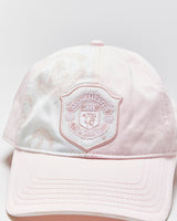 Vintage Y2K 00s Manchester United FC Baby Pink Contrast Canvas Velcro Football Cap - OS