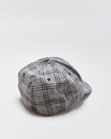 Vintage Y2K 00s DC Shoe Co. Plaid Canvas FlexFit Baseball Cap - S/M