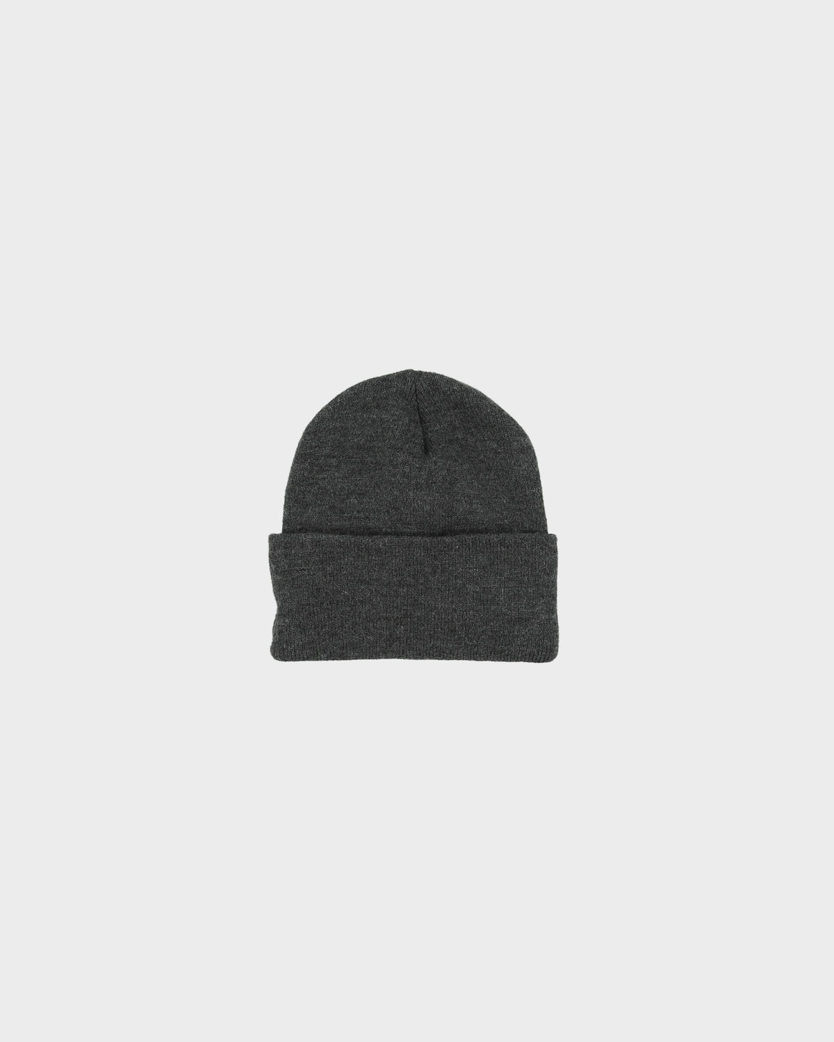 Vintage Carhartt Grey Embroidered Knit Visor Beanie - OS