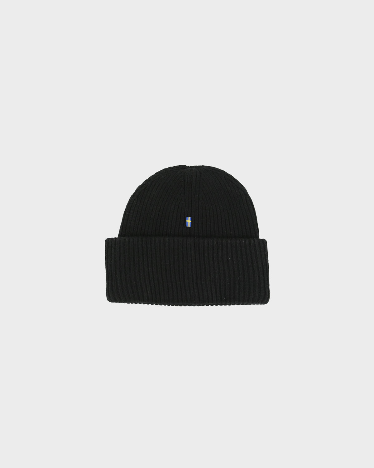 DS Fjall Raven Heavy Wool Knit Ribbed Beanie - OS