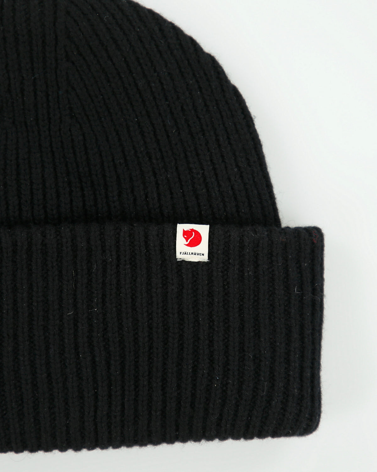 DS Fjall Raven Heavy Wool Knit Ribbed Beanie - OS