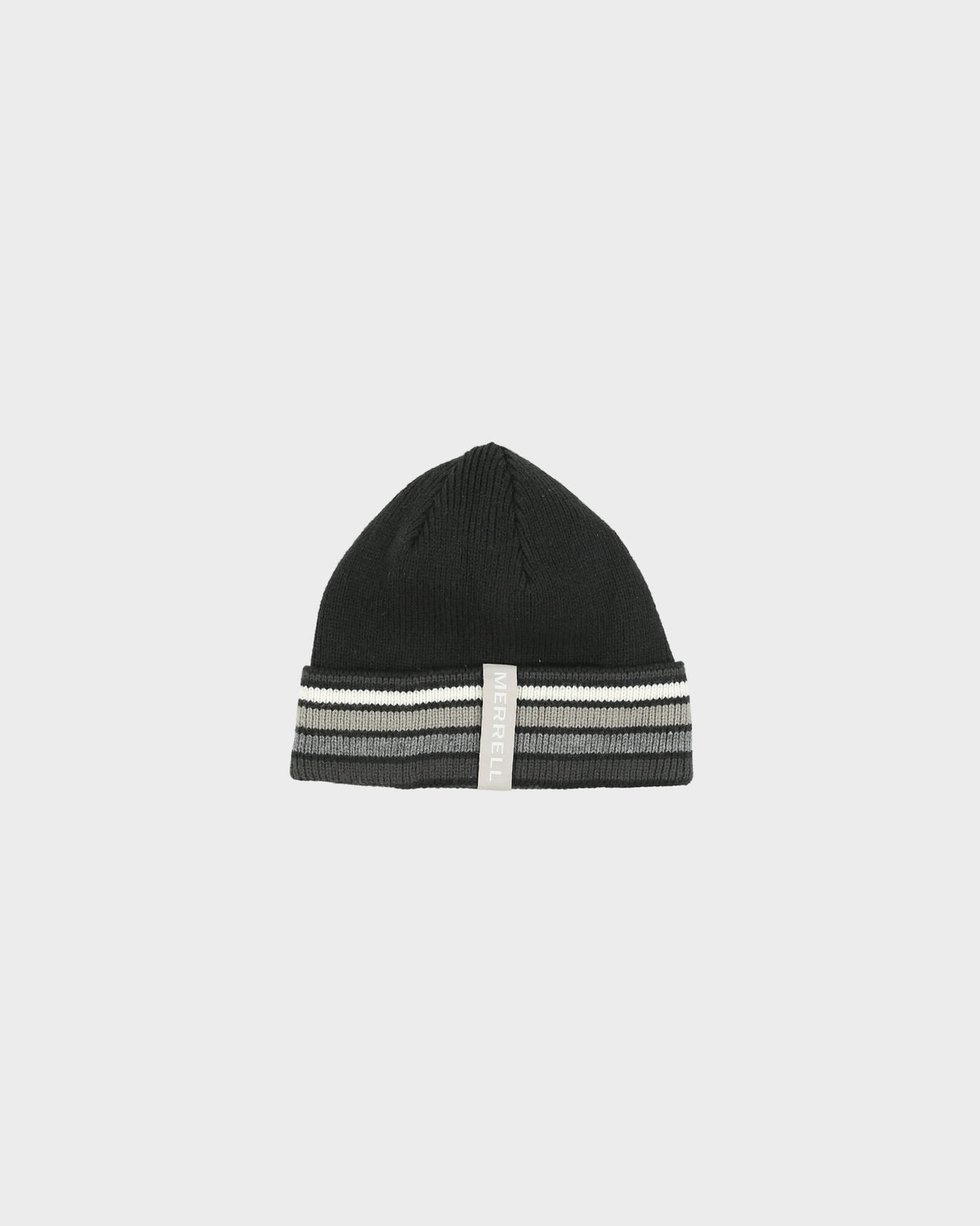 Merrell Striped Ribbed Knit Beanie - OS