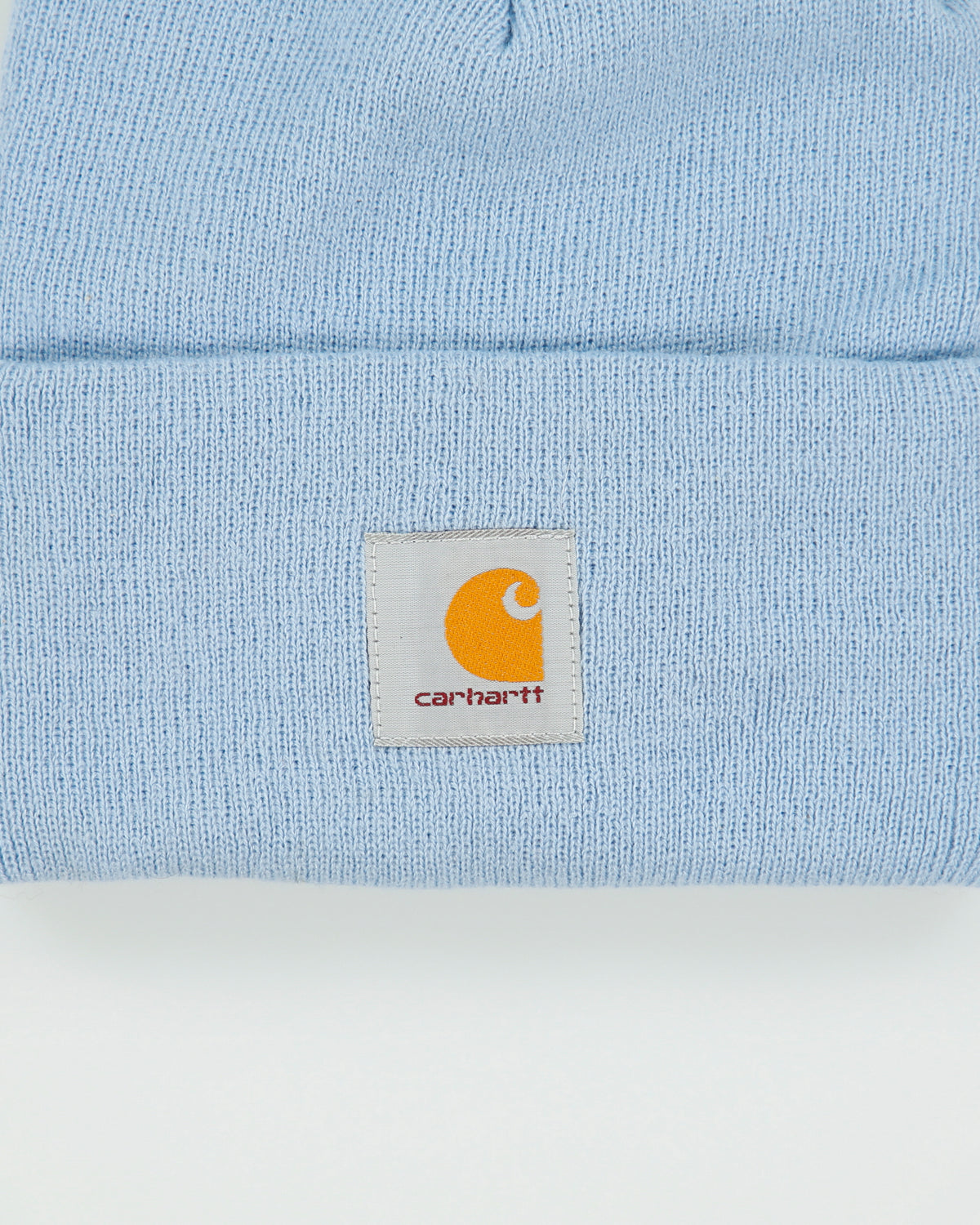 DS Vintage Carhartt Baby Blue Knit Cuffed Beanie - OS