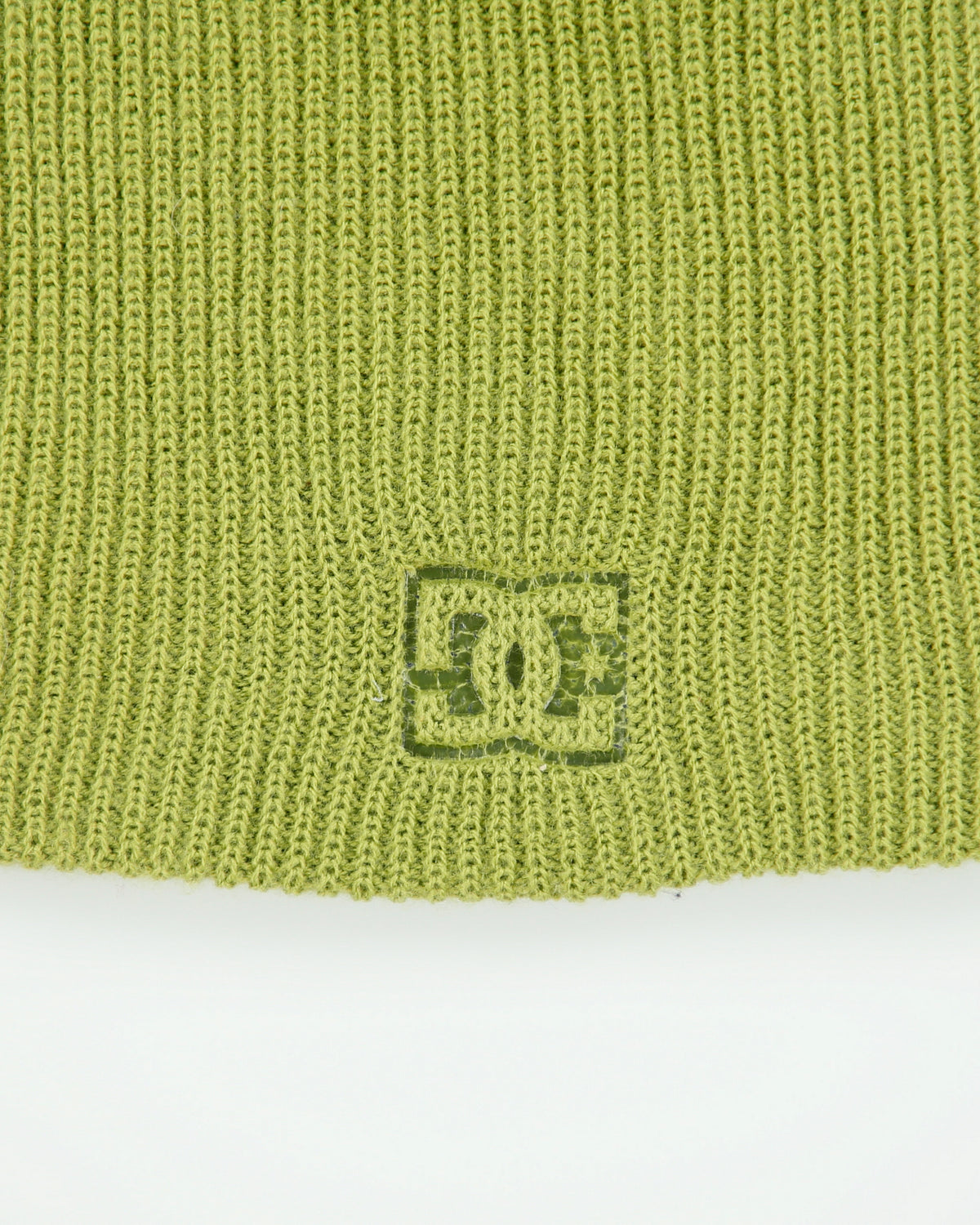 Vintage Y2K 00s DC Shoe Co. Made In America Ribbed Knit Beanie - OS