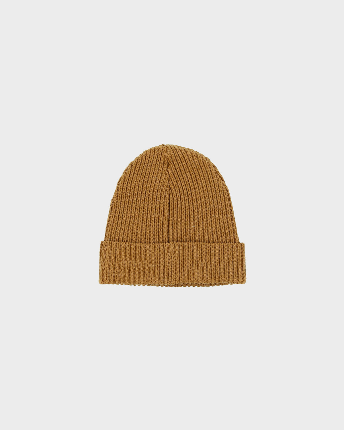 Patagonia Tan Fishermans Rolled Knit Ribbed Beanie - OS