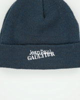 Vintage Y2K 00s Jean Paul Gaultier Embroidered Knit Beanie - OS