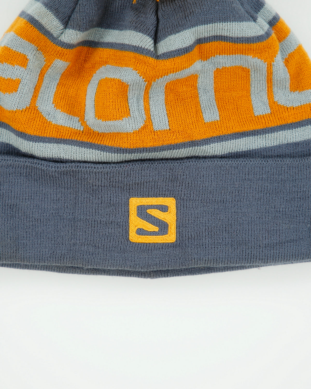 Salomon Logo Knit Bobble Beanie - OS