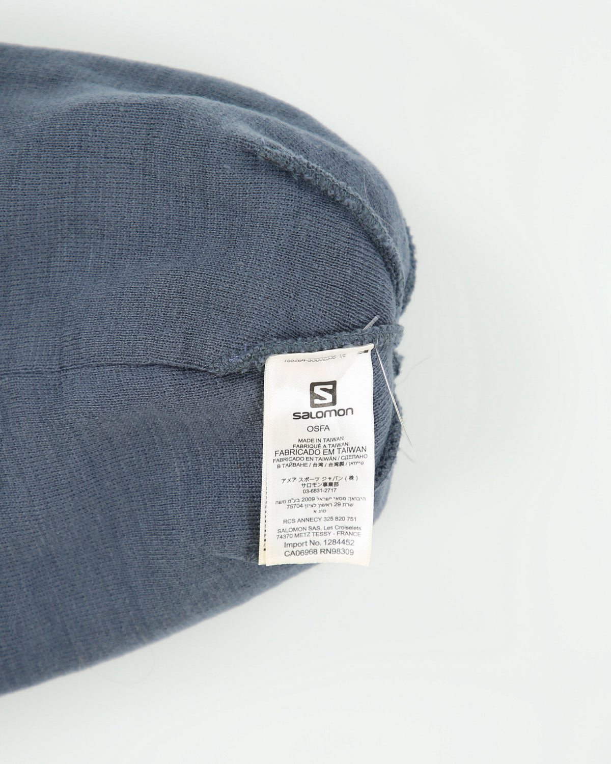 Salomon Logo Knit Bobble Beanie - OS