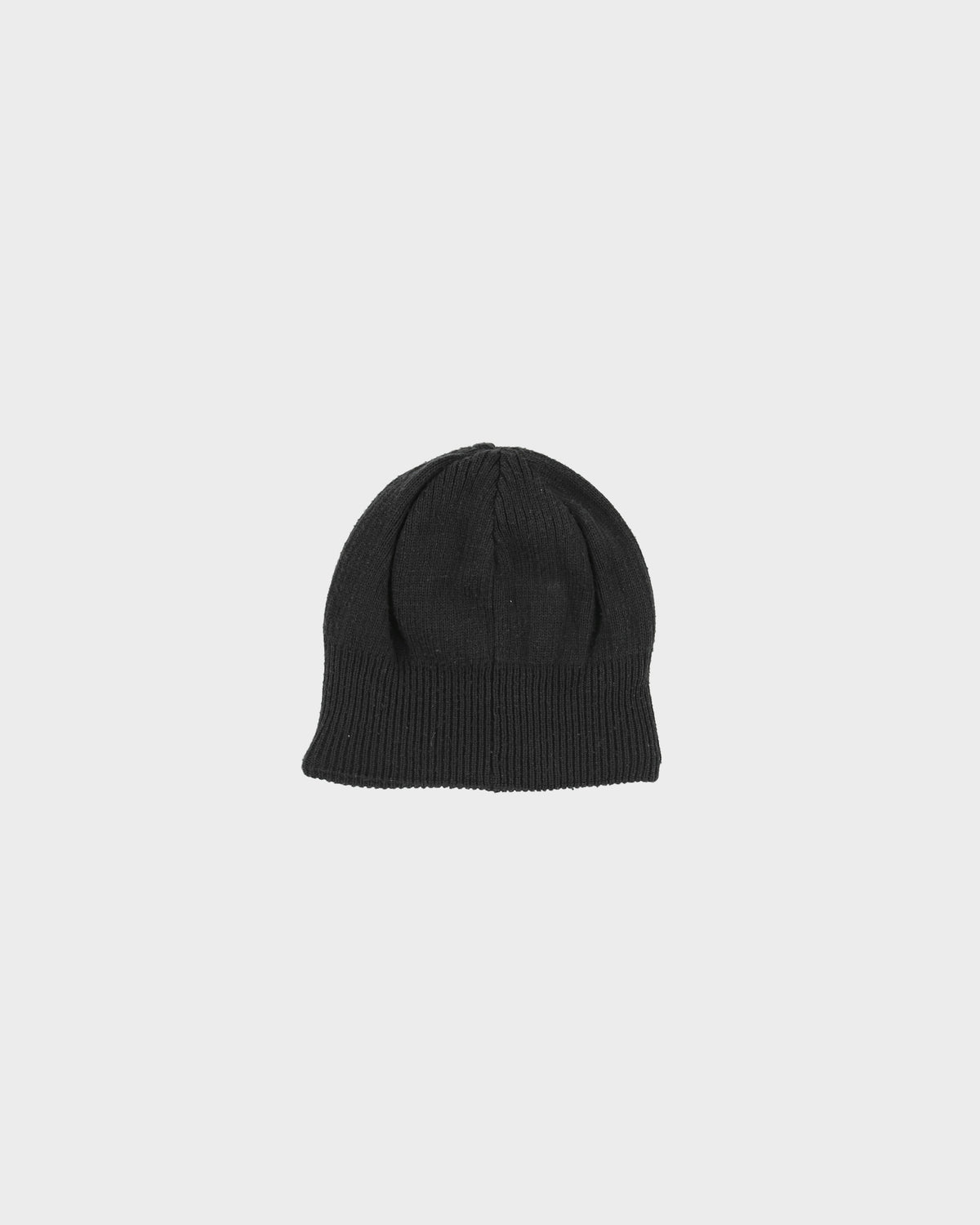 Salomon Charcoal Fleece Lined Embroidered Knit Skullcap Beanie - OS