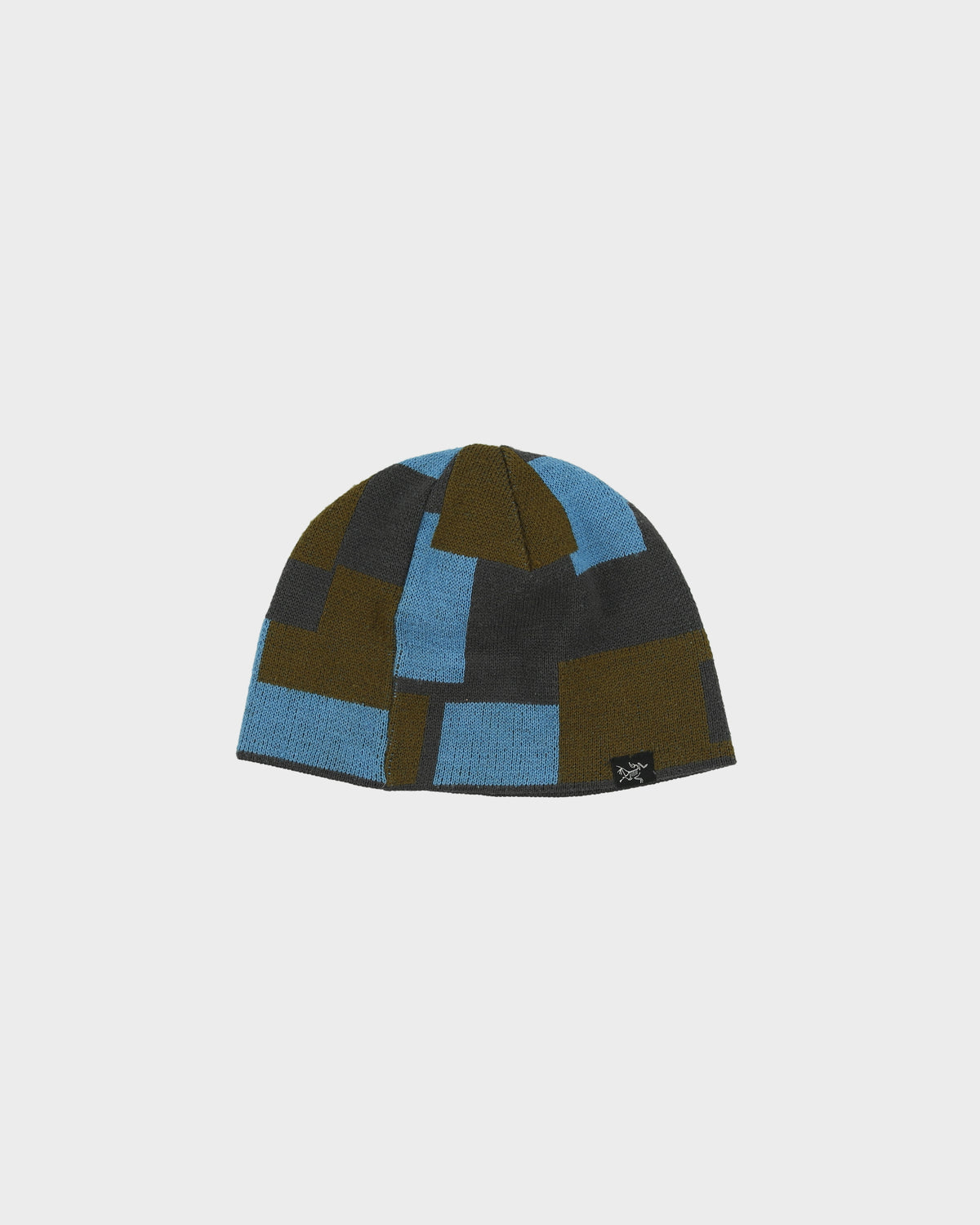 Vintage Y2K 00s Arc'teryx Geometric Wool Blend Knit Skullcap Beanie - OS