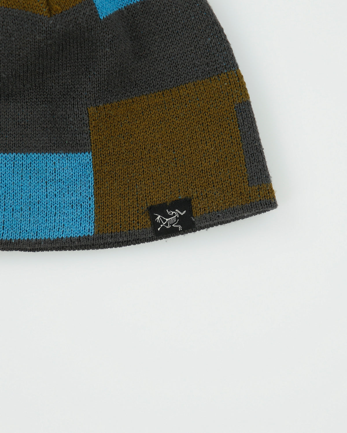 Vintage Y2K 00s Arc'teryx Geometric Wool Blend Knit Skullcap Beanie - OS