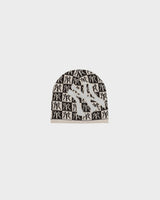 Vintage Y2K 00s N.Y Yankees Monogram Logo Knit Skullcap Beanie - OS