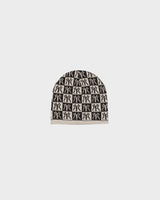Vintage Y2K 00s N.Y Yankees Monogram Logo Knit Skullcap Beanie - OS