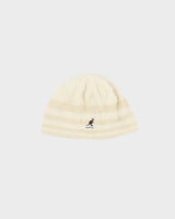 Vintage Y2K 00s Kangol Cream Angora Wool Knit Skullcap Beanie - OS
