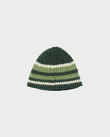 Vintage Patagonia Striped Fleece Lined Merino Wool Cable Knit Skullcap Beanie - OS