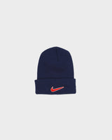 Vintage 1990s Nike Embroidered Swoosh Knit Beanie - OS