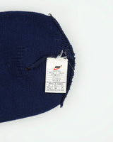Vintage 1990s Nike Embroidered Swoosh Knit Beanie - OS