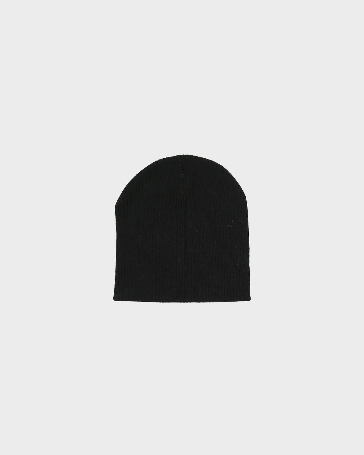 Vintage Y2K 00s Hand Painted Skull &amp; X Bones Knit Skullcap Beanie - OS