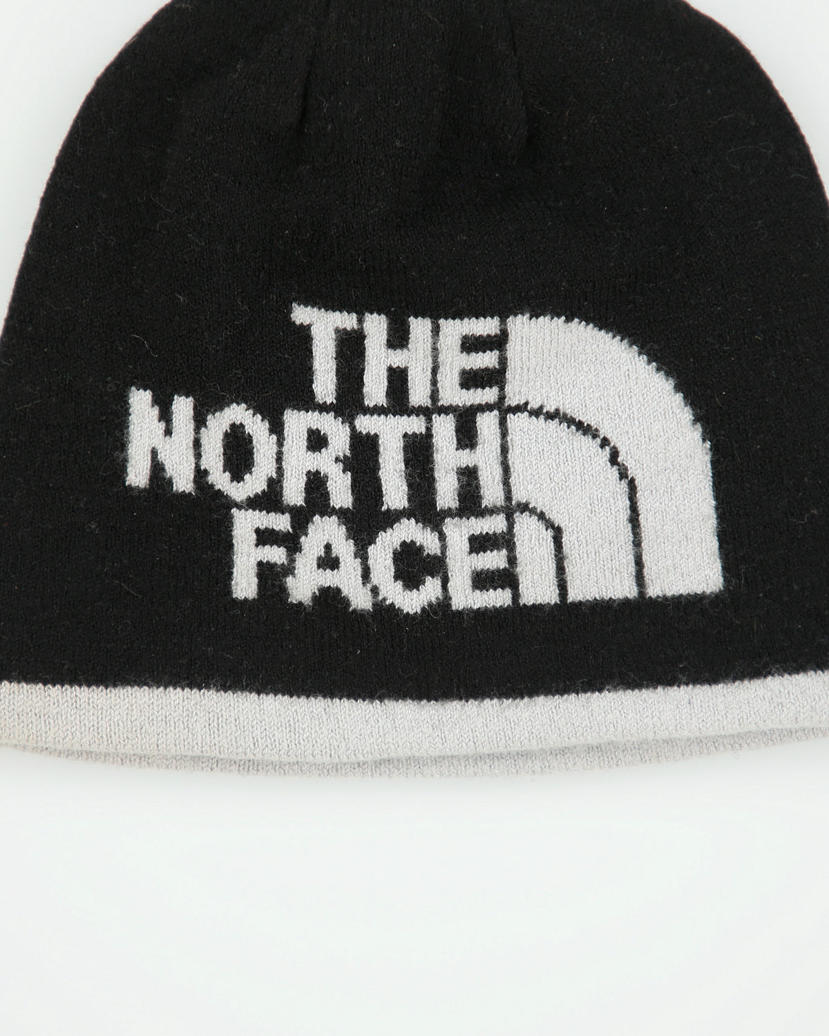 Vintage The North Face Merino Wool Blend Logo Knit Skullcap Beanie - OS