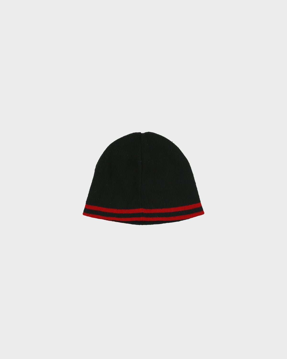 Vintage Y2K 00s Nike Reversible Swoosh Knit Skullcap Beanie - OS
