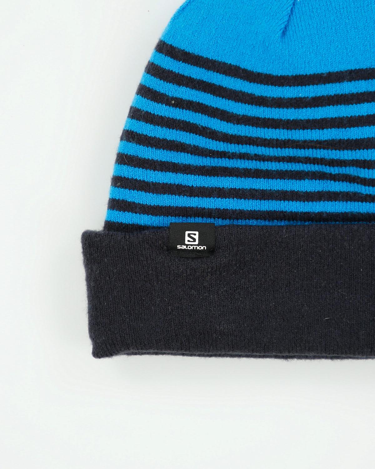 Vintage Salomon Striped Knit Beanie - OS
