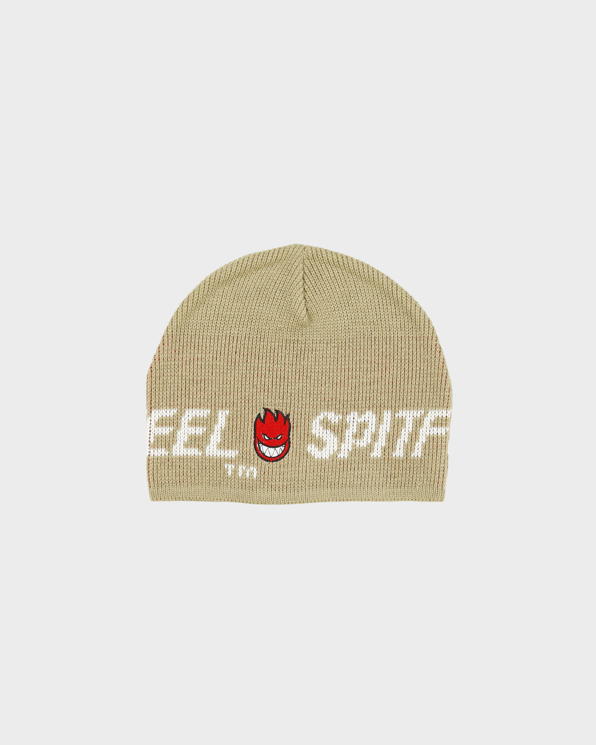 Vintage 1990s Spitfire Wheels Wool Ribbed Knit Skullcap Beanie - OS