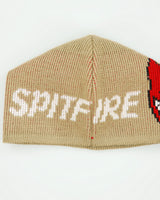 Vintage 1990s Spitfire Wheels Wool Ribbed Knit Skullcap Beanie - OS
