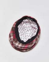 Vintage Y2K 00s Stussy Plaid Wool Flat Cap - L/XL