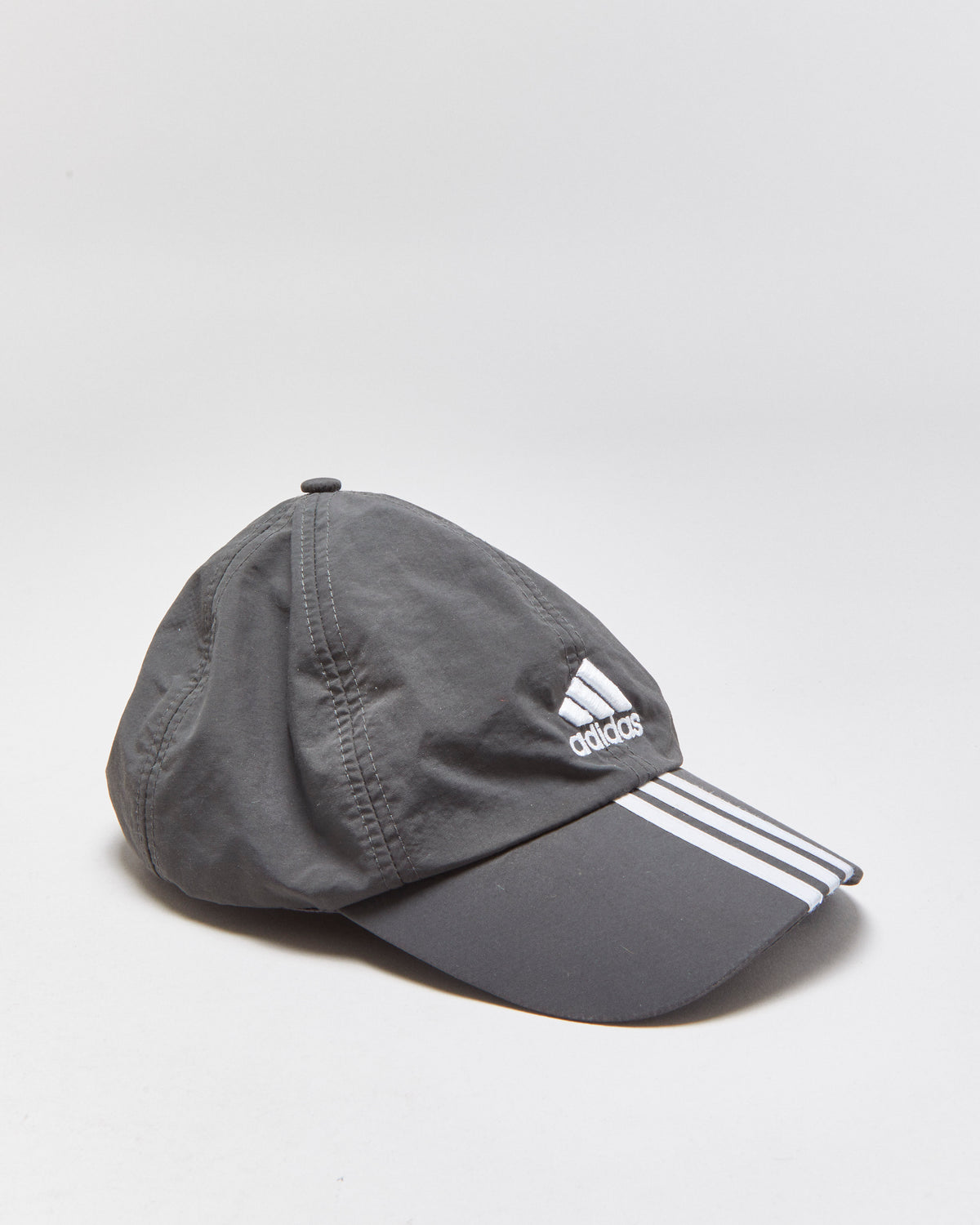 Vintage 1990s Adidas 3-Stripe Soft Shell Baseball Cap - OS